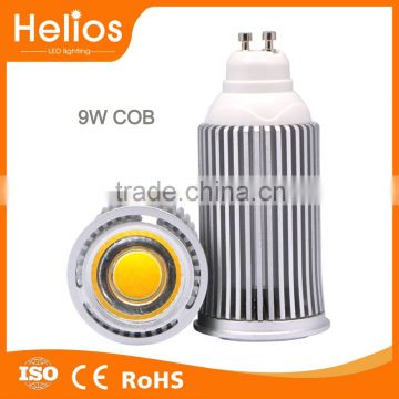 HeliosLighting high power aluminum 9W COB spotlight GU10 LED Lamps