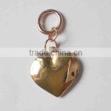alloy heart charm pendant
