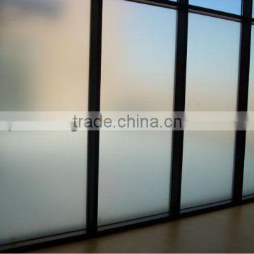 decorative tempered acid etched glass with AN/NZS 2208:1996, BS6206, EN12150