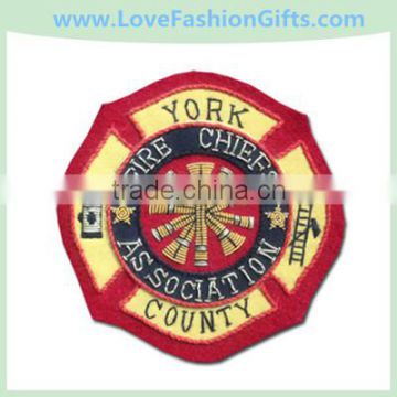 Fire Embroidered Patch-Fire Fighter,Association Fire Chiefs