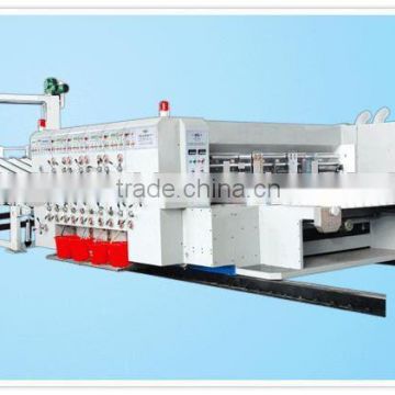 Packaging machine (expots type) SYKM 1050 high speed flexo printing &slotting & rotary die-die-cutting machine