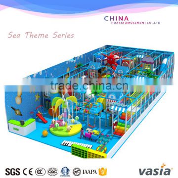 Kids newest large commercial child indoor soft playground equipment for home