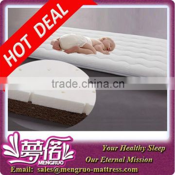hot sell comfortable natural latex coir baby mattress