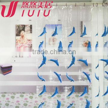tropical fish shower curtains cute design pvc shower curtain