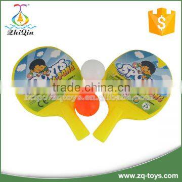 Small cartoon plastic ping pong racket