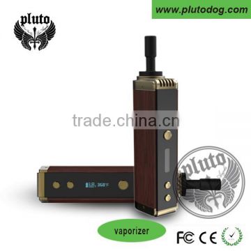 Newest dry herb heating vaporizer P8 vaporizer made by wood