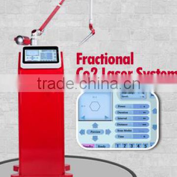Factory price CE approved fractional co2 laser scar removal stationary co2 fractional laser