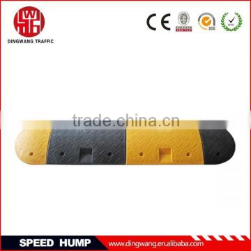 Durable plastic bump traffic safety
