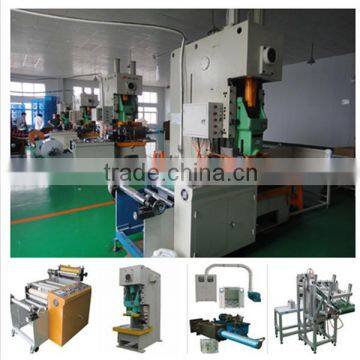 Automatic aluminum foil container production line