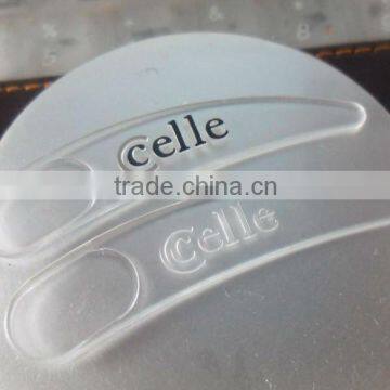 6cm length two colors logo embossed logo cosmetic Mask spatula