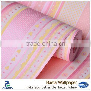 Fashion best price geometric wallpaper non woven