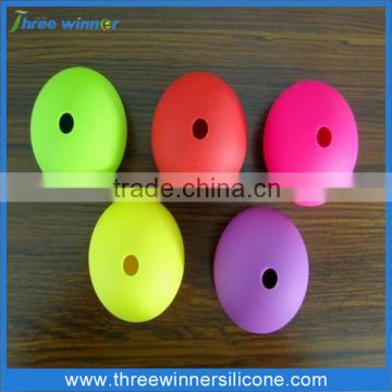 Customzied colorful silicone ball shaped ice cube tray