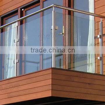 Balcony stainless steel railing design handrail post(PR-B95)