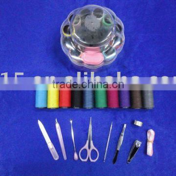 multi-function box sewing kit for traveling and house use
