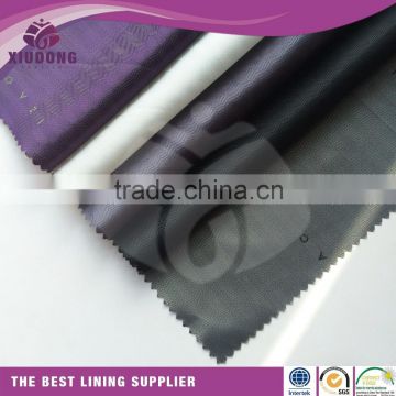 55% polyester 45%viscose t/r herringbone fabric lining custom logo