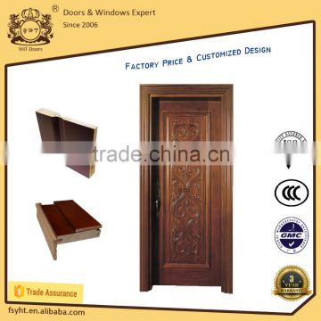 2016 Chinese Manufacturer Excellent Quality Modern Solid Wood Door with Promotion Price