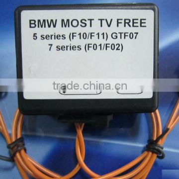 MOST tv in motion for bmw