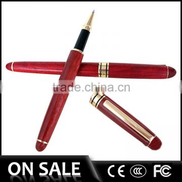 Hot selling wooden hand crafted wooden pens,wooden ball point pen