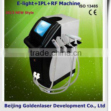 2013 Exporter Beauty Salon Equipment Diode Laser Face Lifting E-light+IPL+RF Machine 2013 Portable Mobile Spa Equipment 480-1200nm