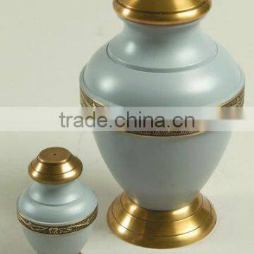 2016 Hot Sale !!!!! Brass Large/Small Funeral Cremation urns for ashes