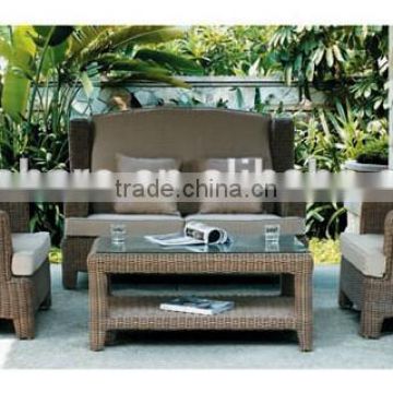 High quality antique sofa suites ourdoor rattan sofa set
