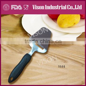 2016 Professional Shinning Electroplating Handle Stainless Small Metal Spatula(V644)