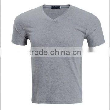 2017 V-neck Bodybuilding Yoga Training Fitness T-shirt