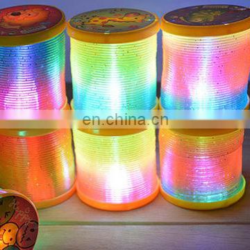 Figet spinner light rainbow spring slinky for relax educational toy Figet spinner