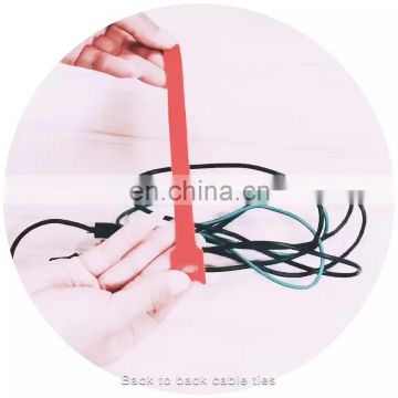 OEM adjustable customized hook and loop roll with flexible size