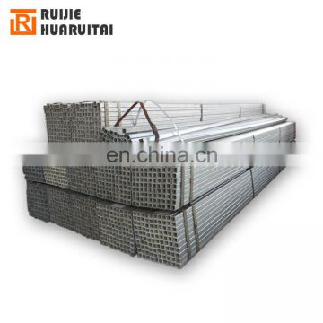 100 x 100 GI Tube, Pre galvanized thin wall square steel tube thickness 1.5mm price per ton