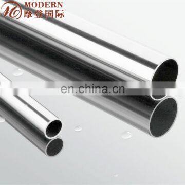 Round 50mm diameter seamless stainless steel 430 pipe for industrial