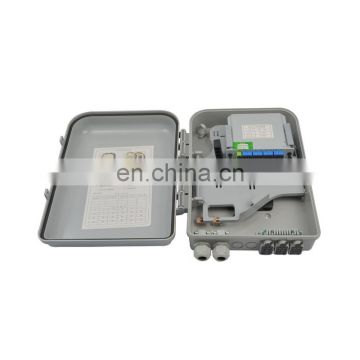 1x4 1x8 1x16 Splitter Termination Distribution Box With Mini Plug-in PlC Splitter Terminal Box
