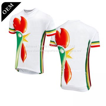 OEM Custom Sublimation Printing cycling jerseys team/Breathable and comfortable long-distance cycling suit