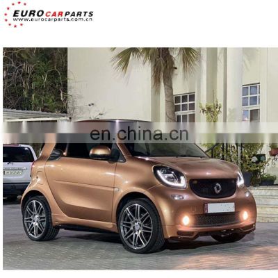 453 body kits for Smart 2014-2018year Eurocar style body kits with exhaust smart body kits