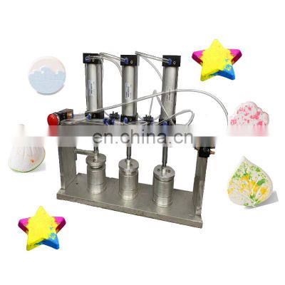Colorful Bath Bomb press machine Bath fizzer balls making machine oil shampoo bar machine