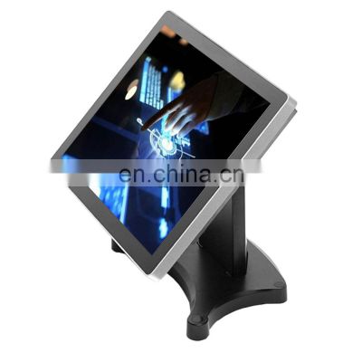 15inch True Flat Capacitive Touch Screen Monitor industrial Grade Metal Case Computer POS Display 1024x768