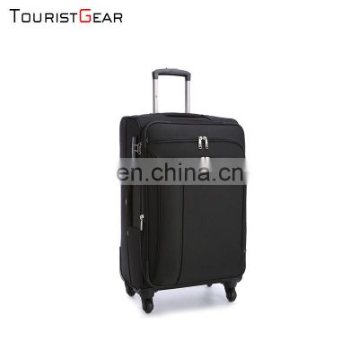Natural materials luggage Polyester and Nylon travel suitcase men's business luggage factory OEM custom