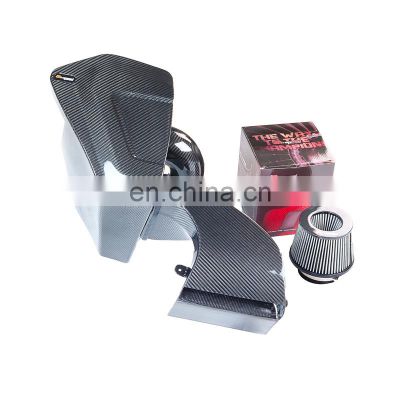 Factory Wholesale Dry Carbon Fiber Body Modification Air Inlet Engine Intake Kit For AUDI Q5 B9 2.0T