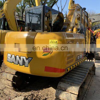 Used Sany SY75 midi digger, Sany 7ton crawler excavator China made SY75