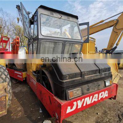 High quality dynapac cc421 double drum compactor machine