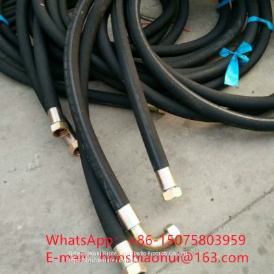 High pressure rubber hydraulic hose /Hose fittings /hose crimping machine