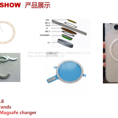 Lastest Customized N52 high grade permanent Neodymium Magnet for Magsafe phone charge phone case