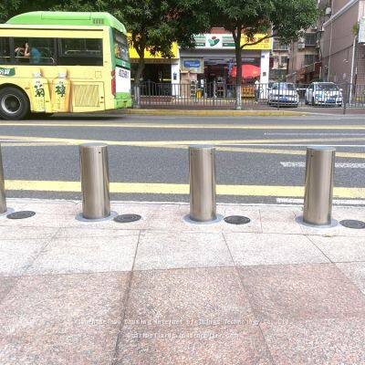 UPARK Reliable Factory Smart Durable Traffic Barrier Shopping Mall Heavy Duty Battery Automation Rising Bollard