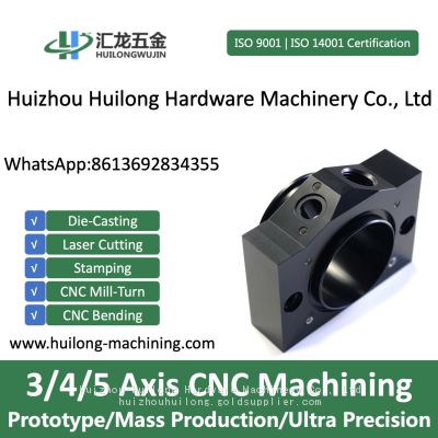 OEM Custom milling machine spare parts 5 axis cnc milling service machining metal block cnc accessories machining car parts
