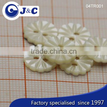 J&C Trocas shell buttons for fashion shirt.TR001,002