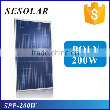 Ce Approved 200w Poly Solar Panel With Production Line solar cell                        
                                                Quality Choice
                                                    Most Popular