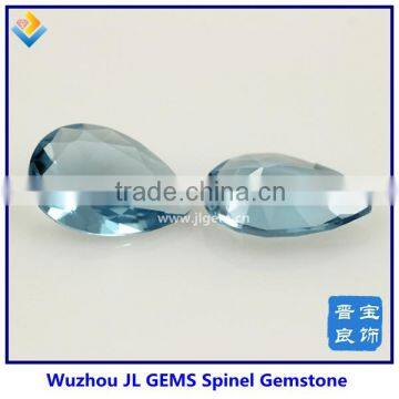 semiprecious synthetic gemstone S106# pear shape spinel