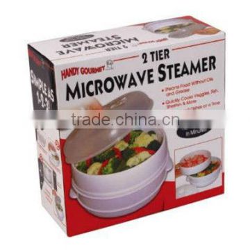 Kitchen Item Promotional Plastic Microwave Steamer