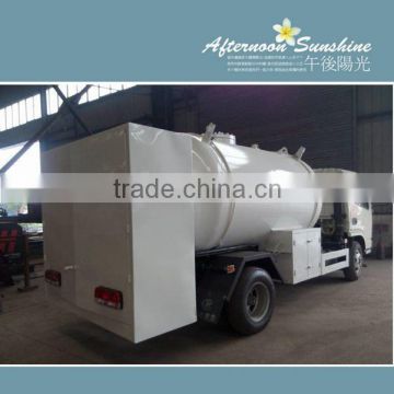 China customized 5500L LPG TRUCK WITH DISPENSER
