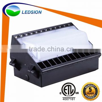 ETL approved led wall pack light with LM80 CREE XTE chip MEANWELL driver